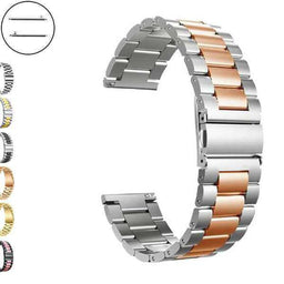 Gold metal deals strap watch