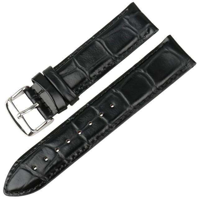 Gold leather deals watch band