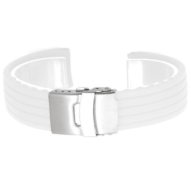 White 2025 watch strap