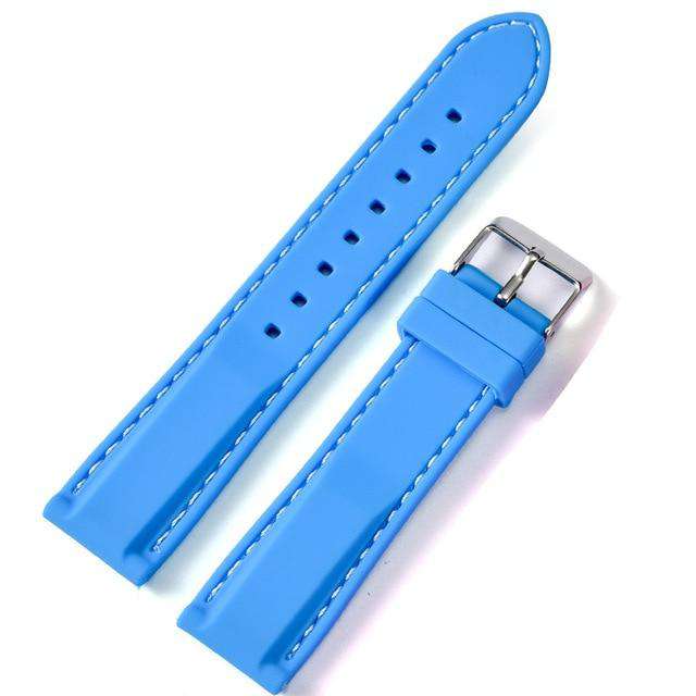 Baby blue watch strap sale