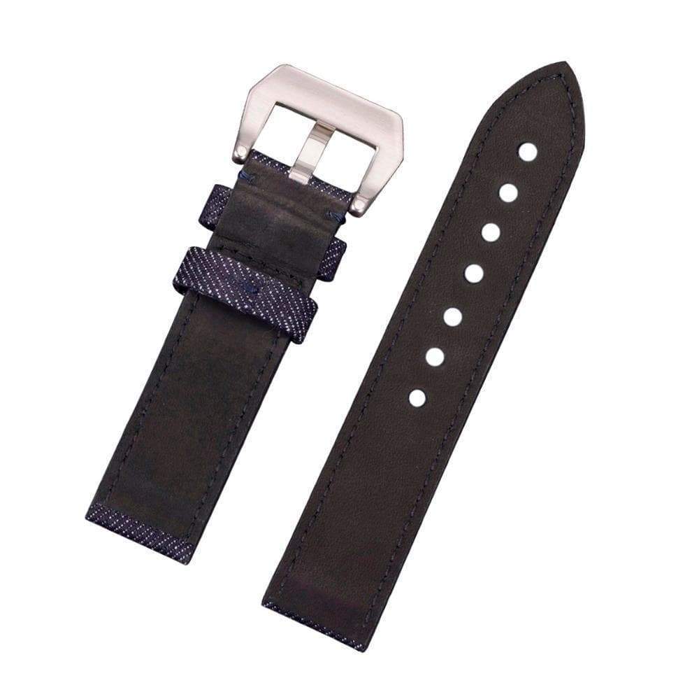 Aged leather watch on sale strap