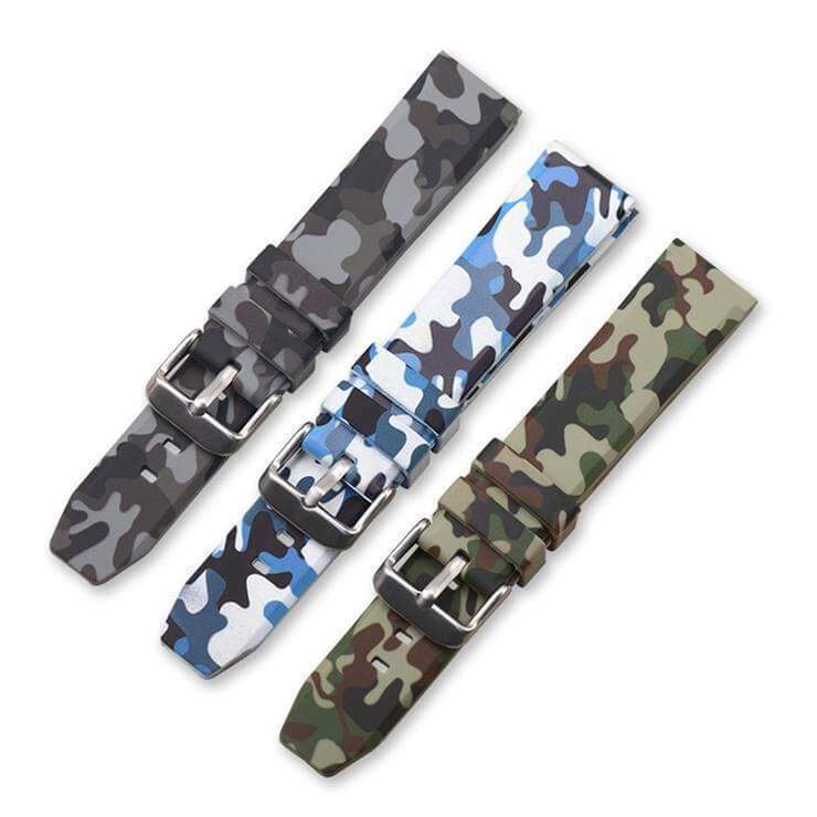 Blue camo watch strap sale