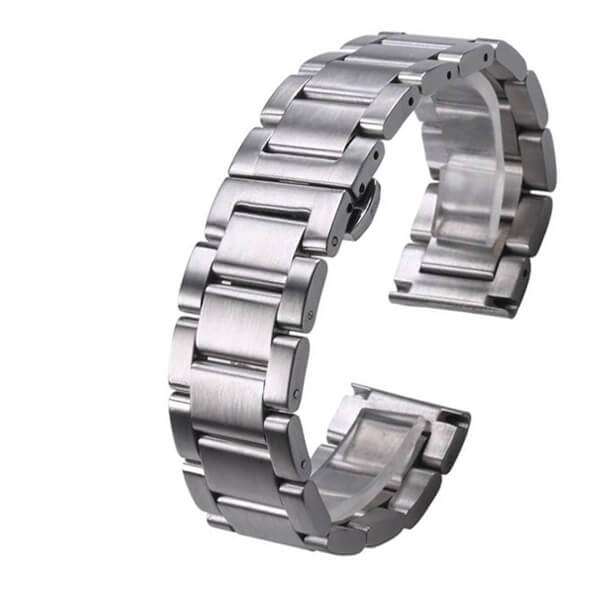 23mm watch discount band stainless steel