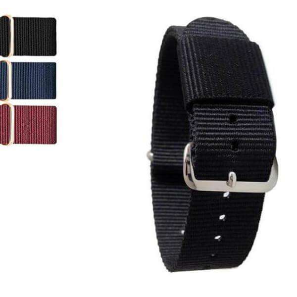 Red and black deals nato strap