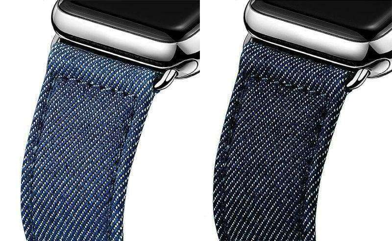 Denim watch band sale