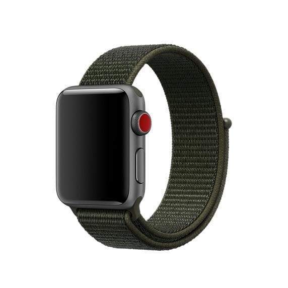 Apple watch shop nylon loop band