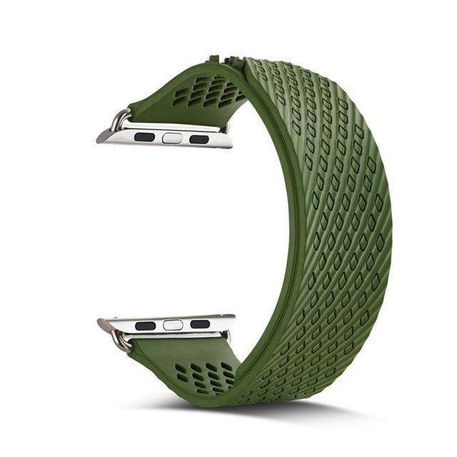 Blue green best sale apple watch band