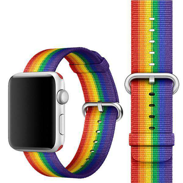 Rainbow on sale watch band