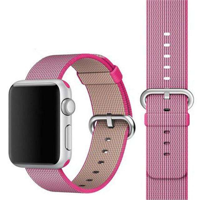 Apple watch 38mm hot sale woven nylon band